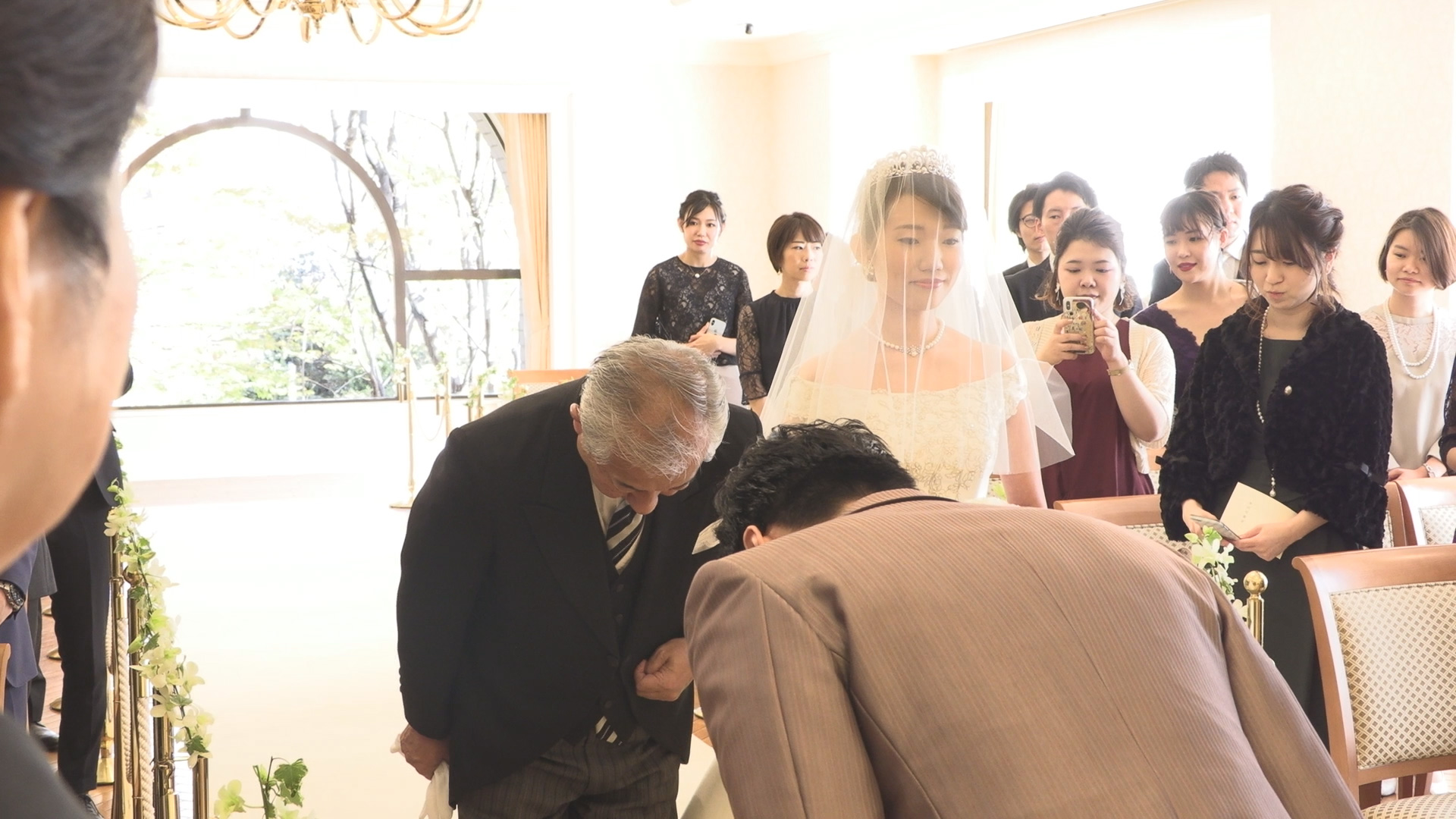 如水会館で撮って出しエンドロール19年11月30日 結婚式の撮影は全部まとめてメビウスにおまかせ下さい